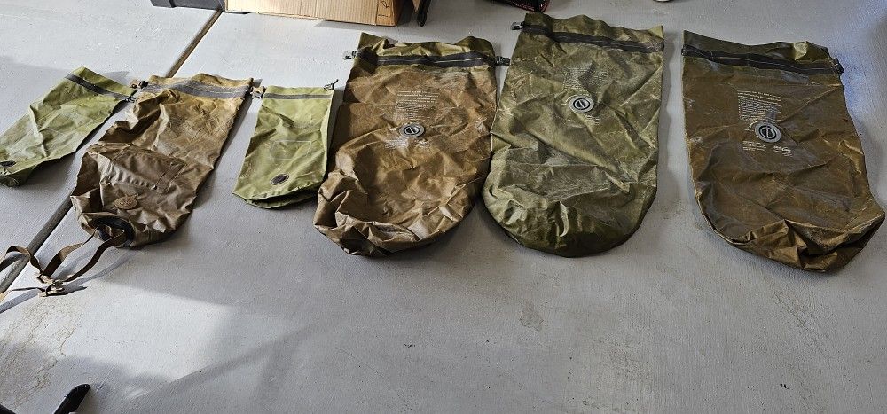 Military Issue Waterproof Storage Packs