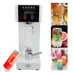 Commercial Drink Sealing Machine Automatic Tin Can Sealer 180W