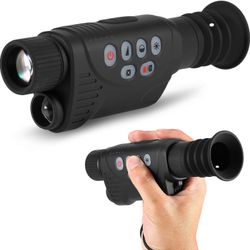 Anti-Blur Night Vision Monocular Night Vision Telescope 30mm Lens Scope Digital Ranger Finder Scope 1080p