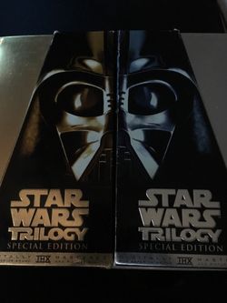 *RARE*STAR WARS TRILOGY VHS BOXSET