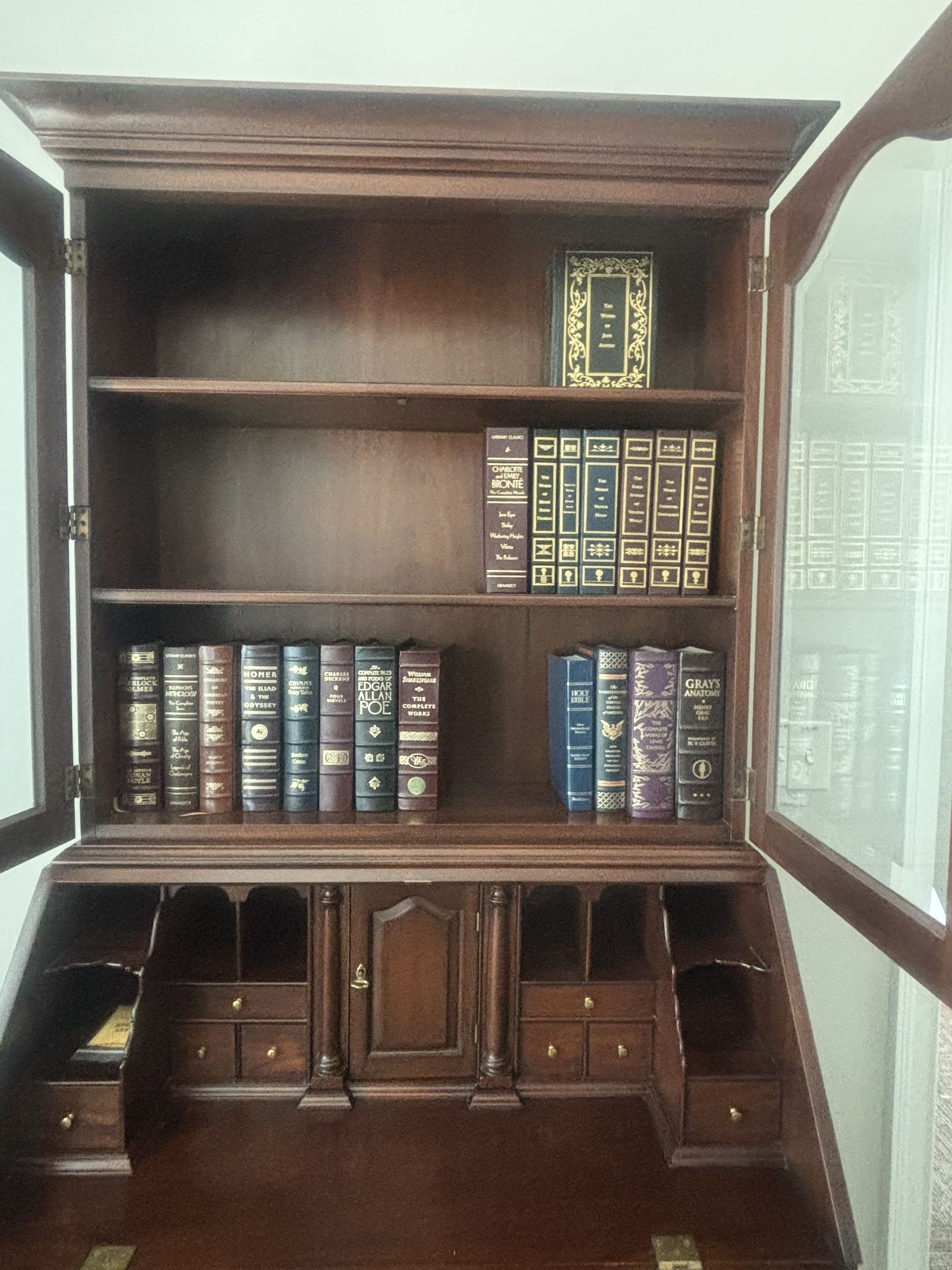 Antique Wooden Secretary Desk