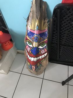 Hand painted mask
