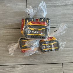 Dewalt Flex Batteries 6.0 