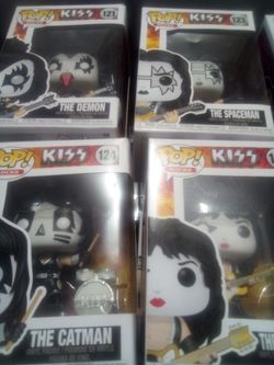Kiss Funko Pop