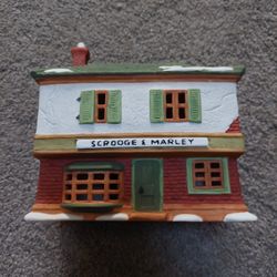 Dickens Village Series Department 56 Scrooge & Marley Counting House Christmas Carol Heritage Village Collection