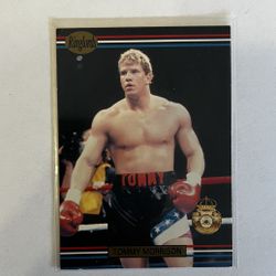 Tommy Morrison Boxing Card