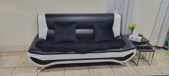 Leather set of couches