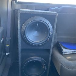 10” Rockfords Fosgate Subs