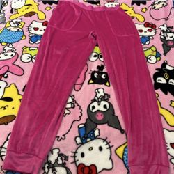 Juicy Couture Velvet Joggers