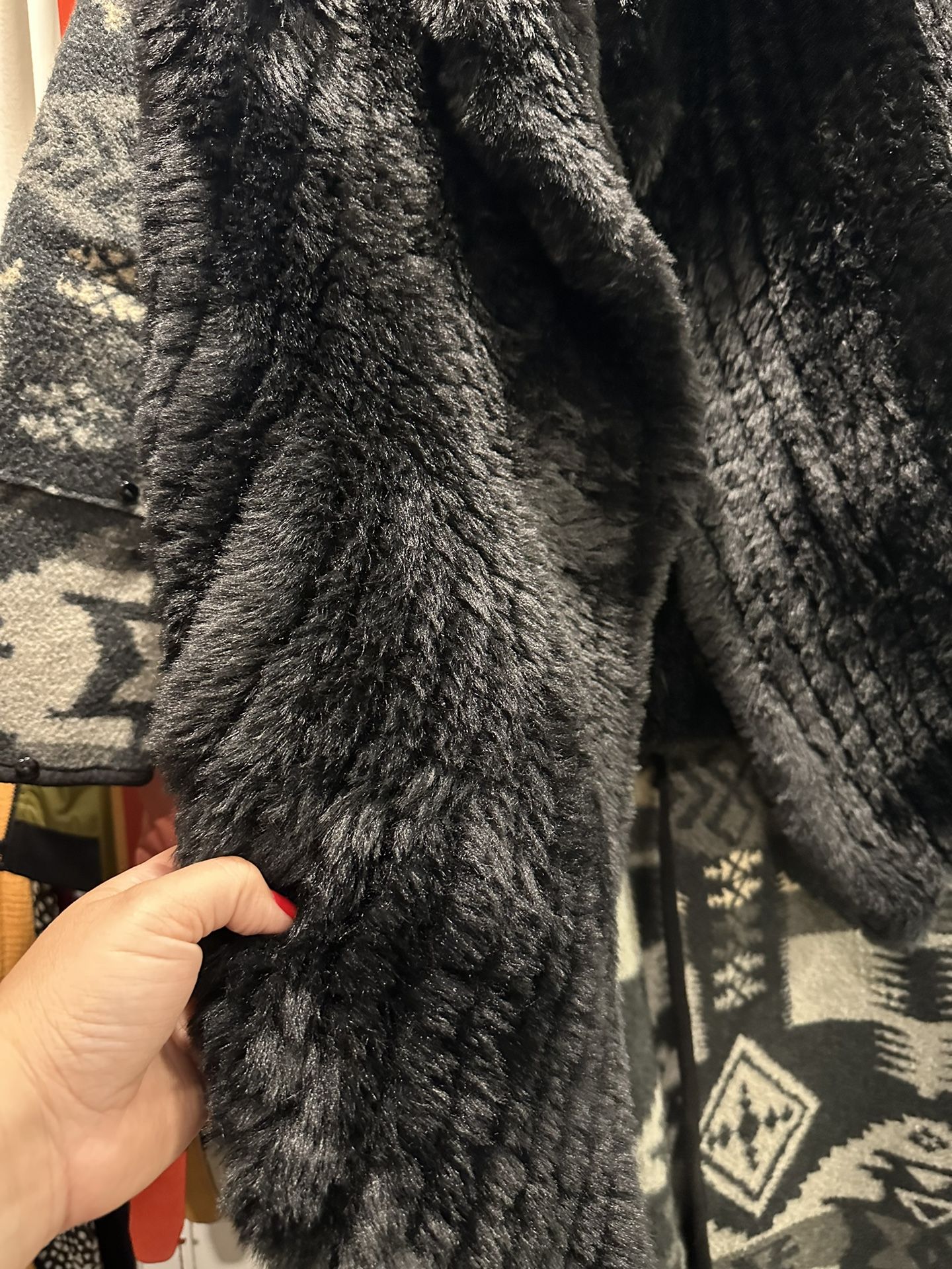 Faux Mink vest Women