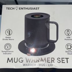 Tech Enthusiast Mug Warmer Set