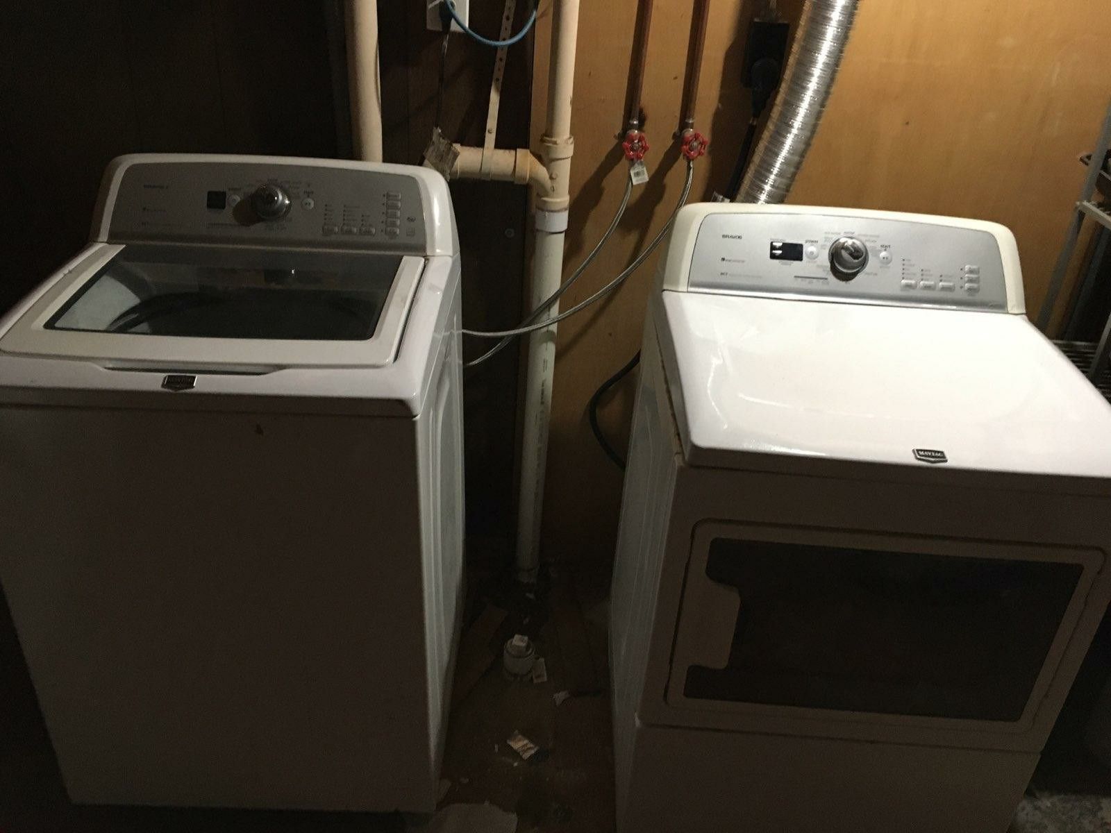 Maytag Bravos X washer and dryer