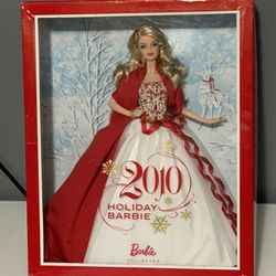 BARBIE COLLECTOR 2010 HOLIDAY BARBUE / New 