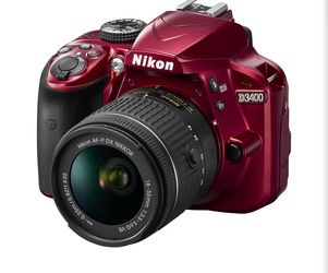 Nikon D3400 Red Color Available ✅
