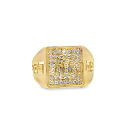 10k Yellow Gold Allah Ring 