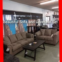 ✨ Sofa And Loveseat Set 