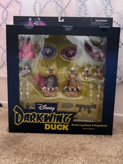Disney Darkwing Duck & Negaduck Action Figures Set