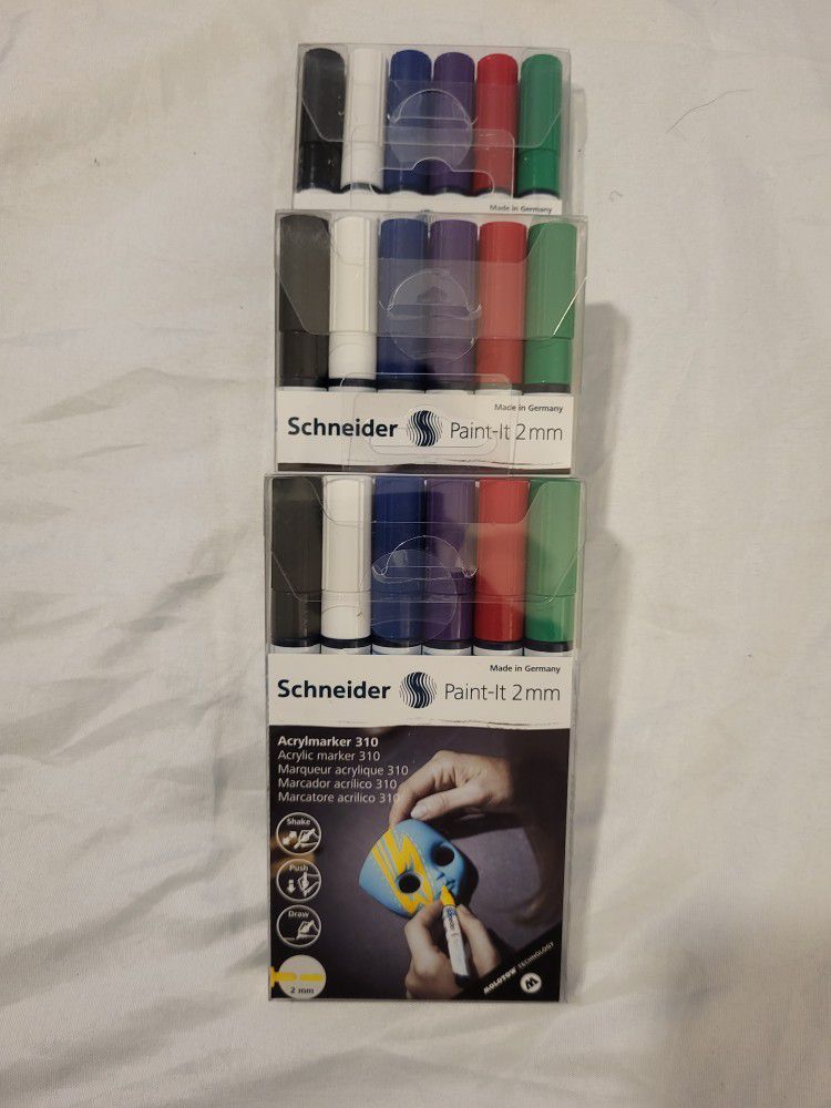 Schneider Paint It 2mm 3 Packs