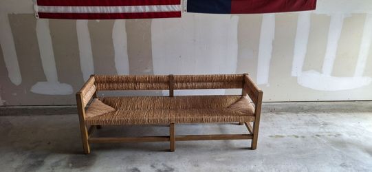 Wicker Bench