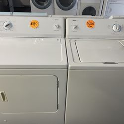 Kenmore 400 Series Washer Gas Dryer Set