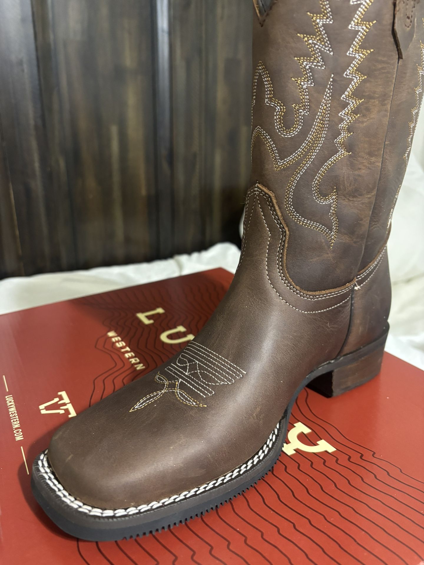 Botas Nuevas De Piel 7 1/2