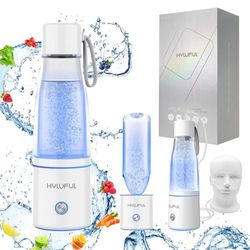new 5000PPB Hydrogen Water Bottle, 3 in 1 Hydrogen Water Bottle Generator with SPE/PEM Electrolysis Technology Portable Hydrogen Water Ionizer Machine