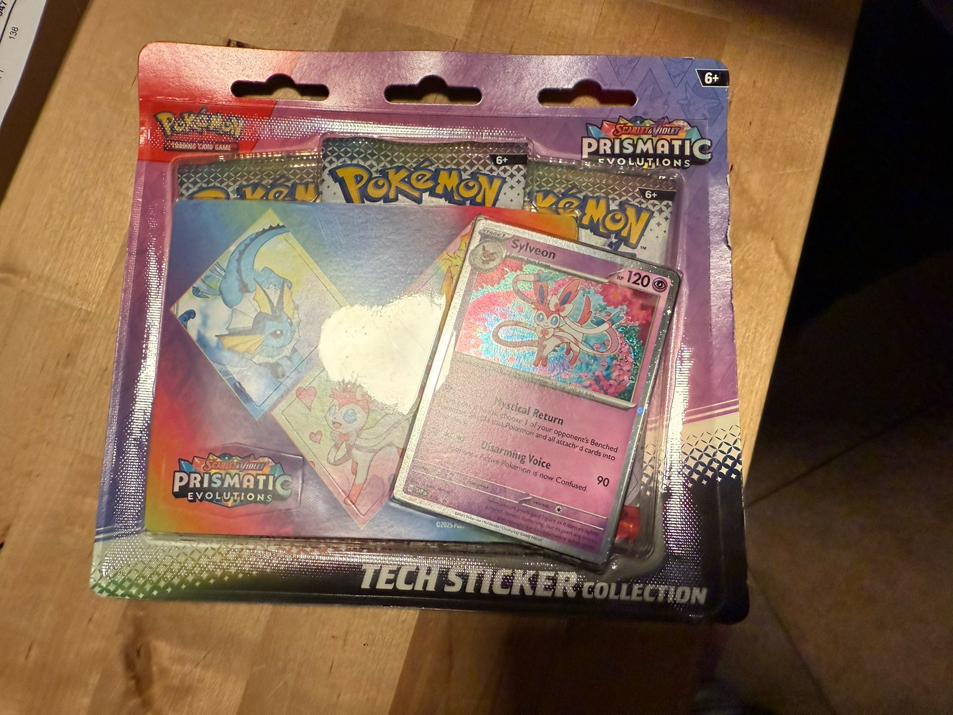 Prismatic Tech Sticker Pack Pokemon