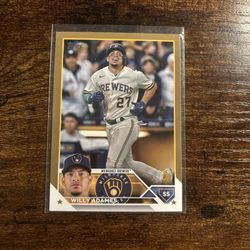 2023 Topps Series 1 Gold #d/2023 #106 Willy Adames