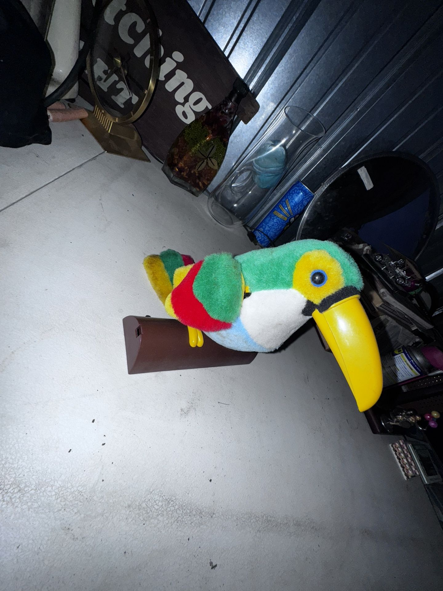 Battery Talking Singing Parrot