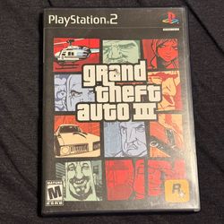 Grand Theft Auto III PS2