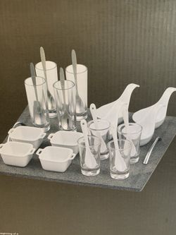 Appetizer Tasting set 25 piece mise en bouche