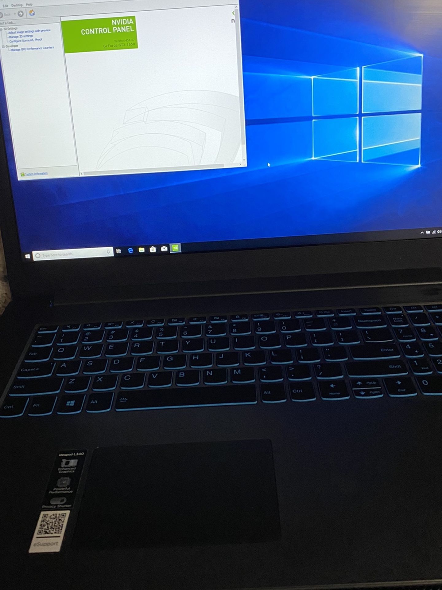 Lenovo Gaming Laptop