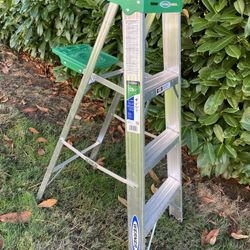 Aluminum Ladder 4 “ Brand New