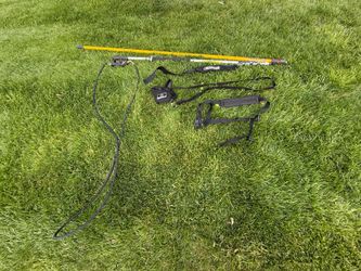 Professional 18ft Telescoping Pressure Washer Wand & Ovanto Support Harness Set
