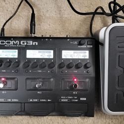 MultiEffects Processor for Guitar and Expression Pedal