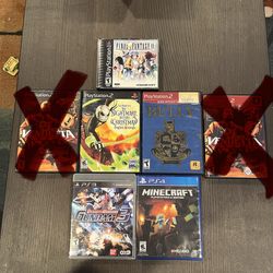 Sony PlayStation Games