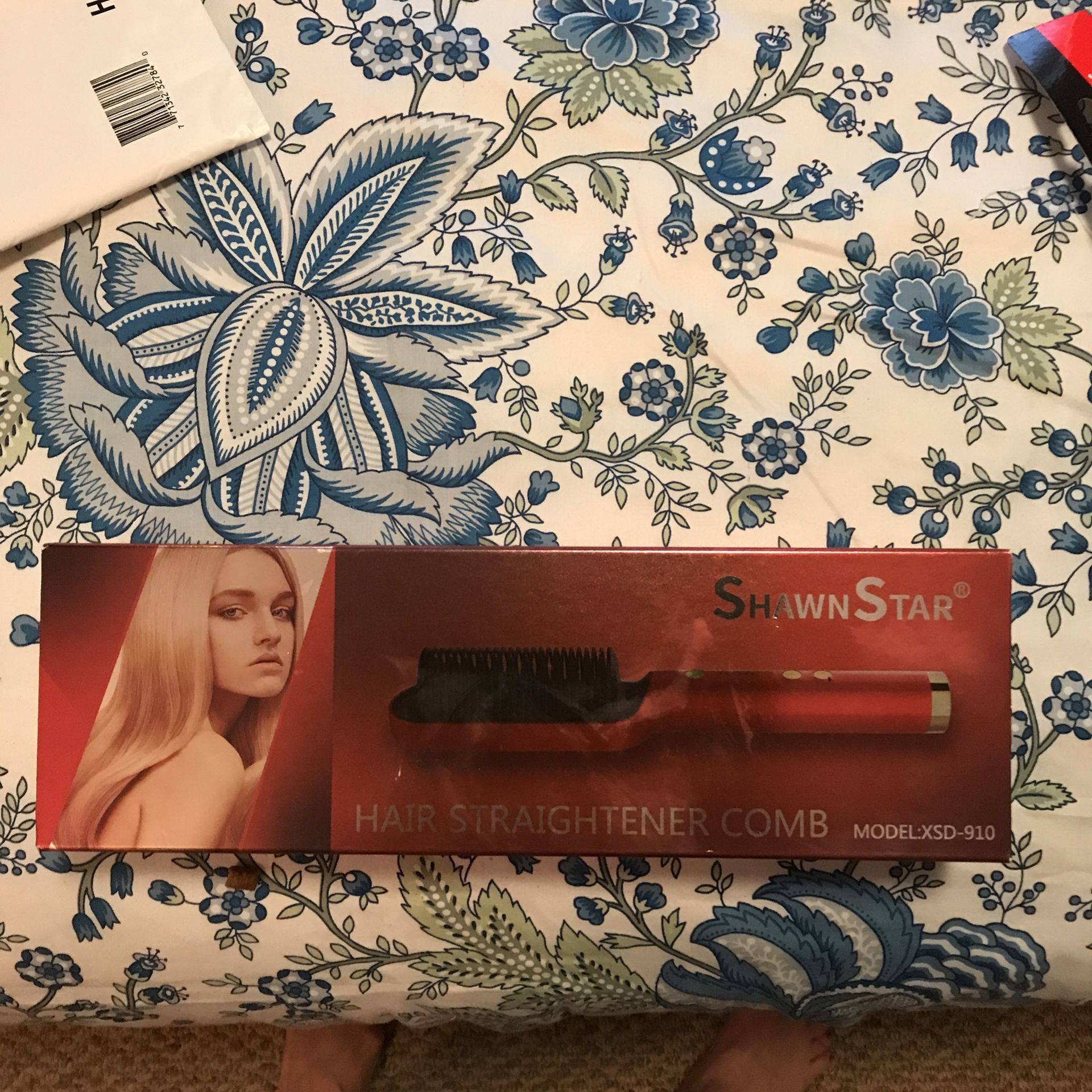 Hair Straightener Comb