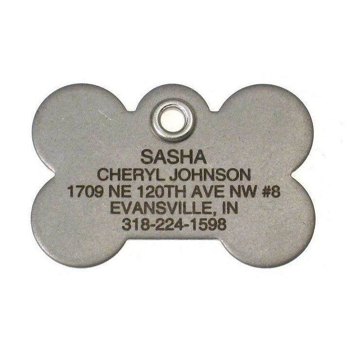 Dog Name And Info Tag
