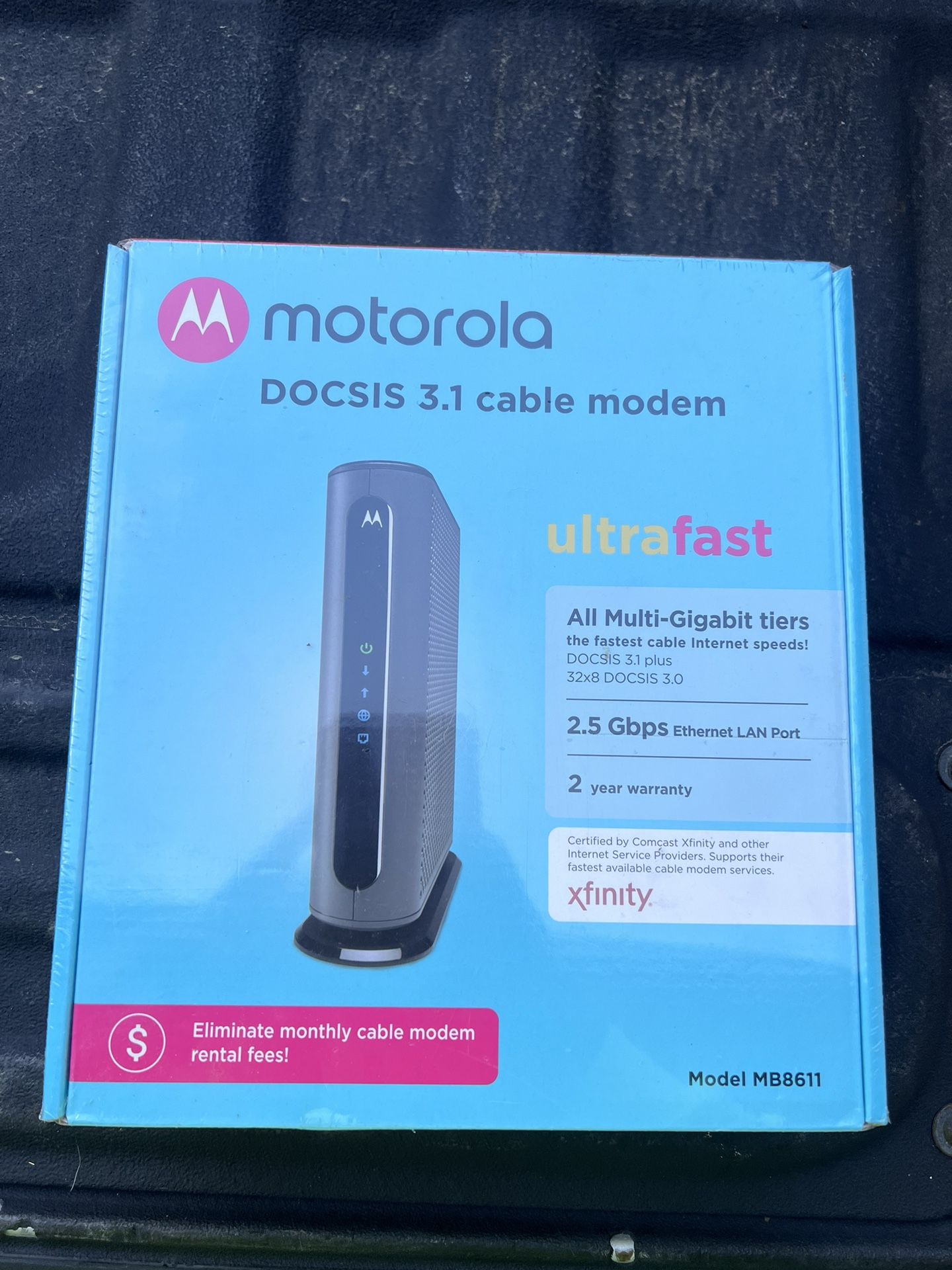 Motorola Docsis 3.1 cable Modem