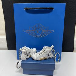 Dior Sneaker Mini 3d Keychain/Keyring Free Box and Bag Offer