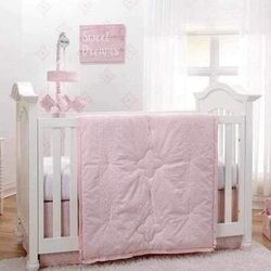 Crib Bedding Set, Pink