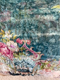 Women Chafoon printed Dopata big size.