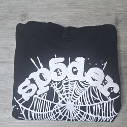 SP5DER OG BLACK HOODIE SIZE M