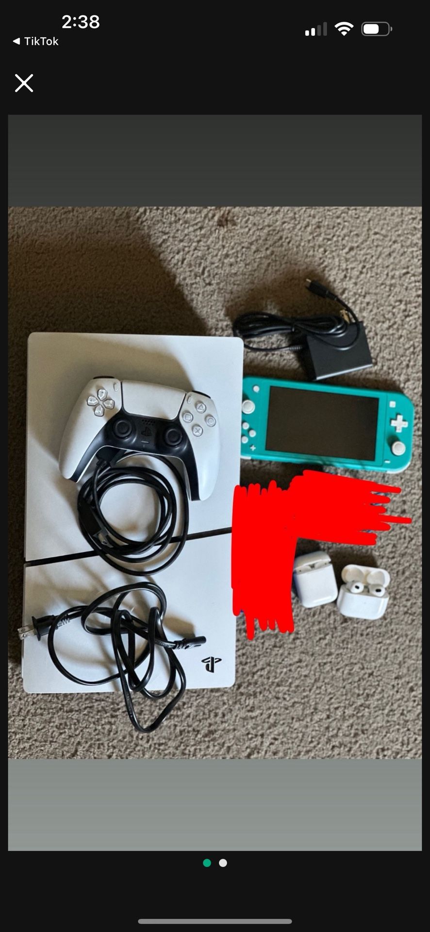 Ps5, Switch & AirPods