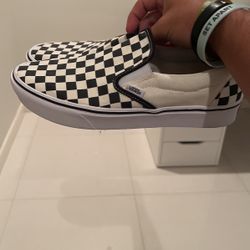 checkered vans 