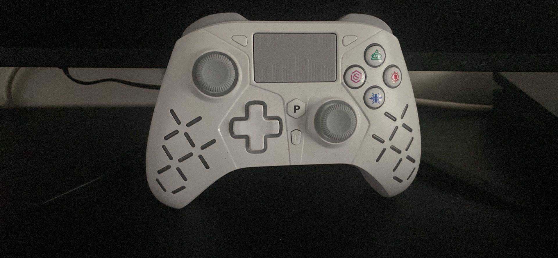 White Gaming Controller 