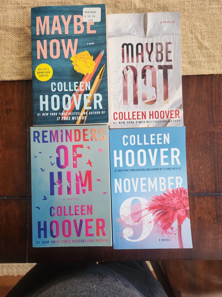 Books- Colleen Hoover Book Lot