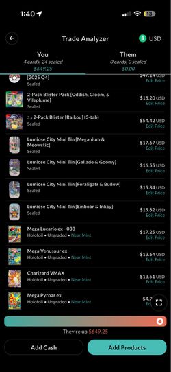Pokemon Sealed/Card Lot for sale
