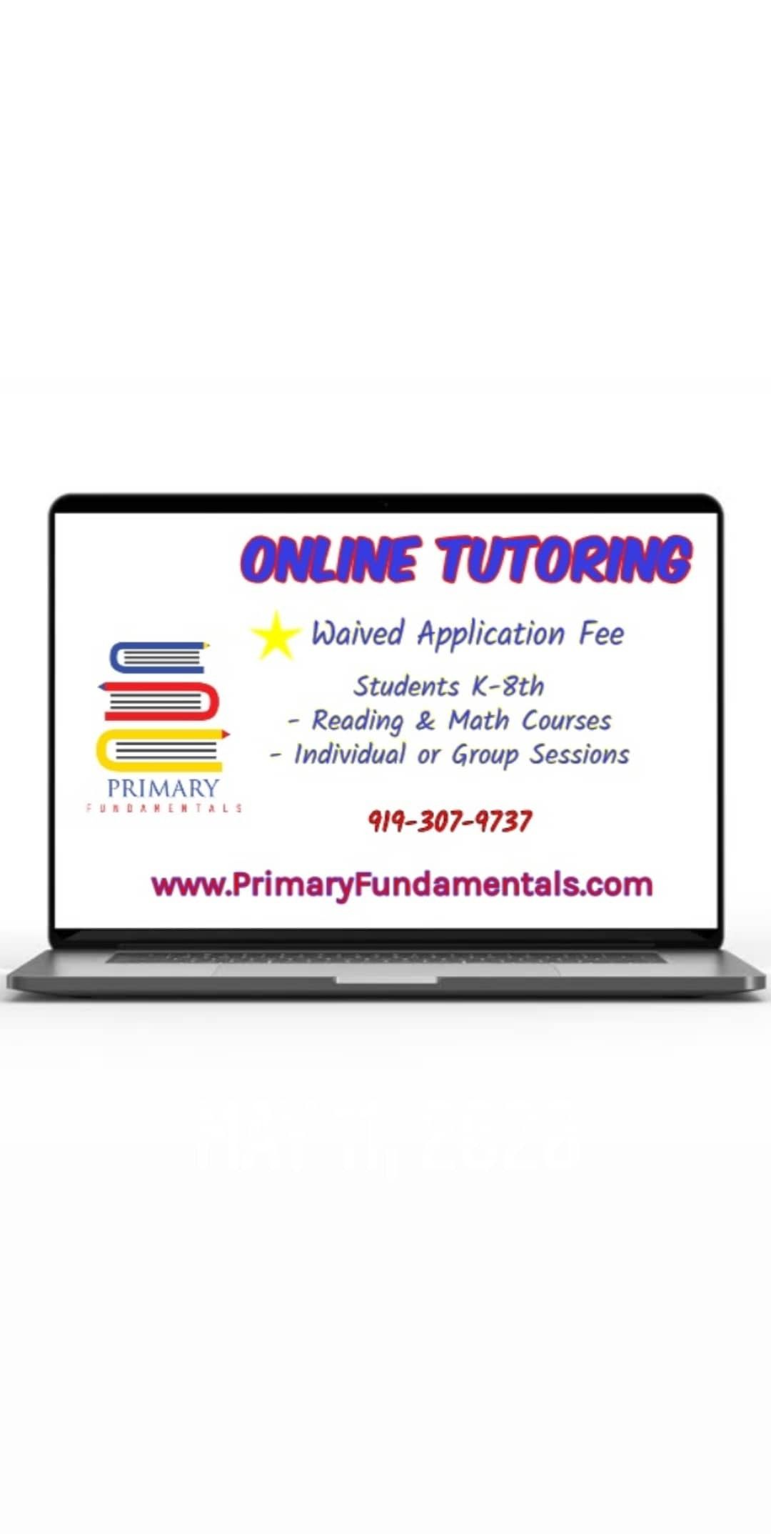 Online Tutoring Available