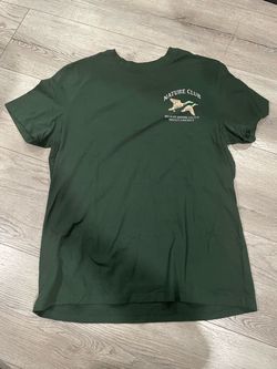 Goodfellow size large Green T shirt “Nature Club”